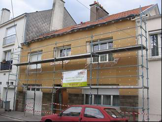 Facade 5 isolation fibre de bois