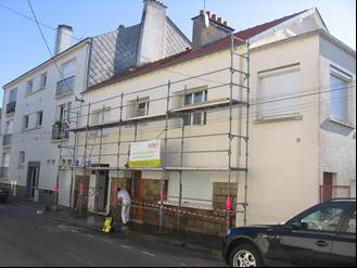 Facade 6 isolation fibre de bois